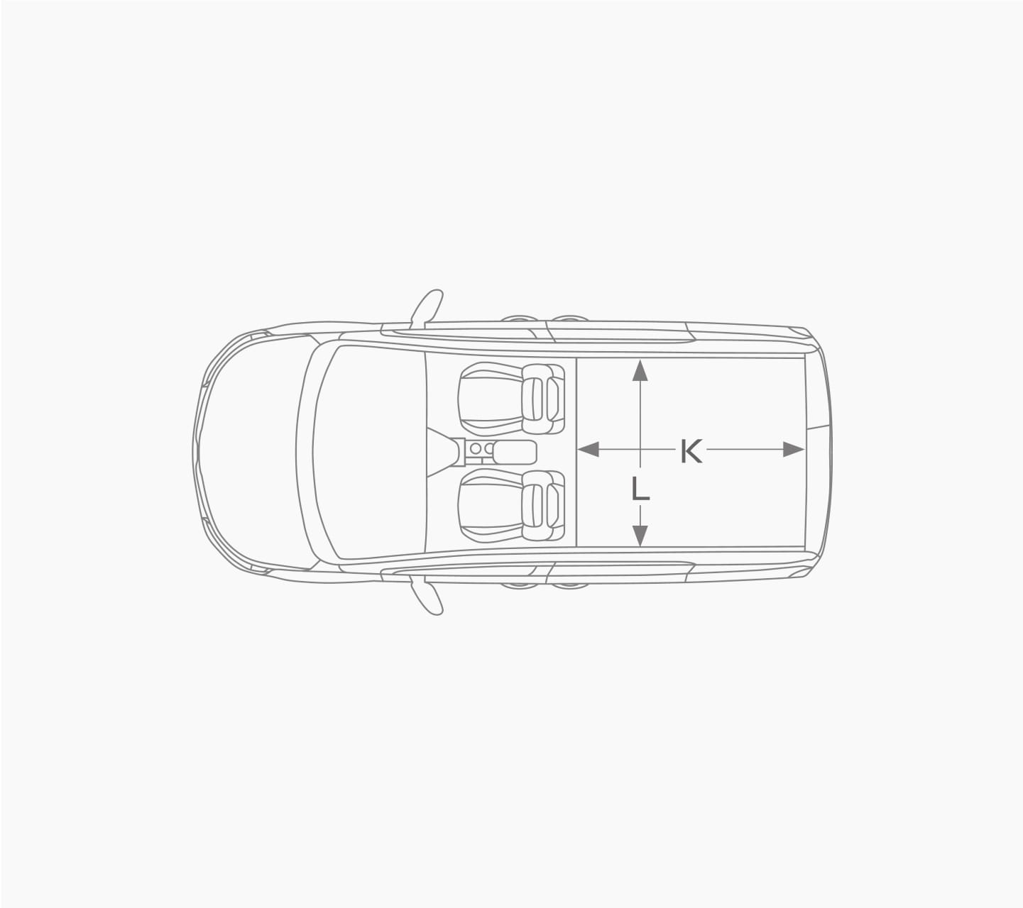 Nissan TOWNSTAR fourgon - Vue 3/4 face L1